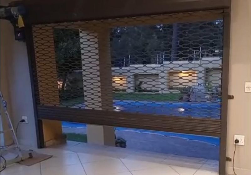 Perforated Roller Shutter Doors Centurion